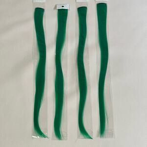 Green Clip In 20" Hair Extensions
